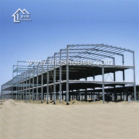 सस्ते निर्माण डिजाइन पूर्वनिर्मित स्टील संरचना फ्रेम गोदाम