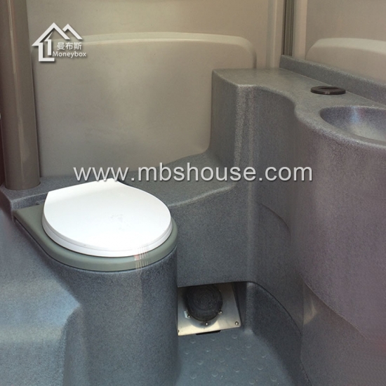 चीन रोटोमोल्डिंग प्लास्टिक आउटडोर पोर्टेबल मोबाइल शौचालय