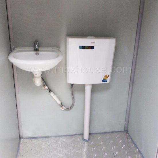 उच्च गुणवत्ता आउटडोर स्टेनलेस स्टील prefab पोर्टेबल मोबाइल शौचालय