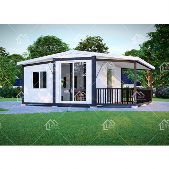 नई डिजाइन 20 फीट चल एक बेडरूम का विस्तार घर Foldable कंटेनर हाउस